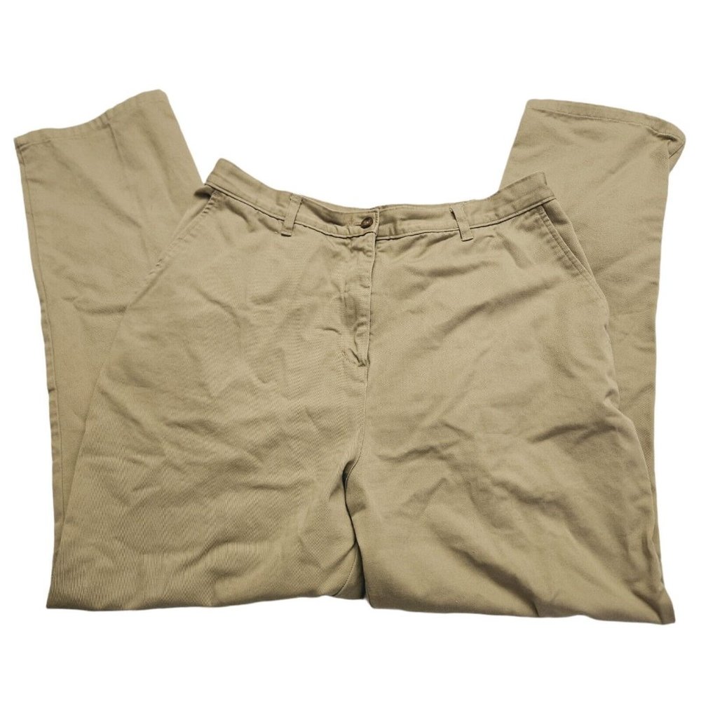 Vintage Woolrich Tan Khaki Brown Slacks Pants Size 16